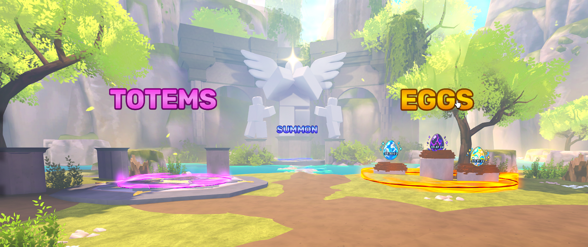Soul Hero summoning area
